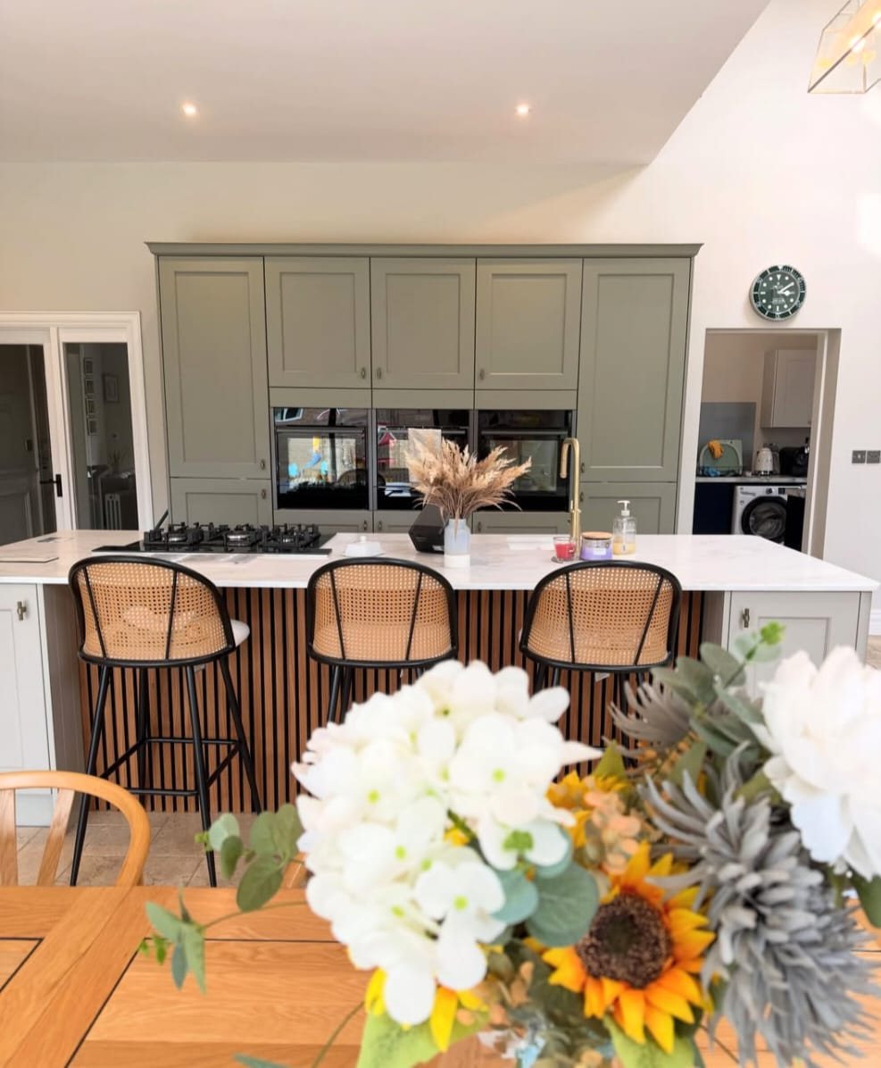 Open-plan kitchen
